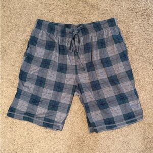 NWOT CUDDL DUDS soft plaid adjustable sleep shorts
